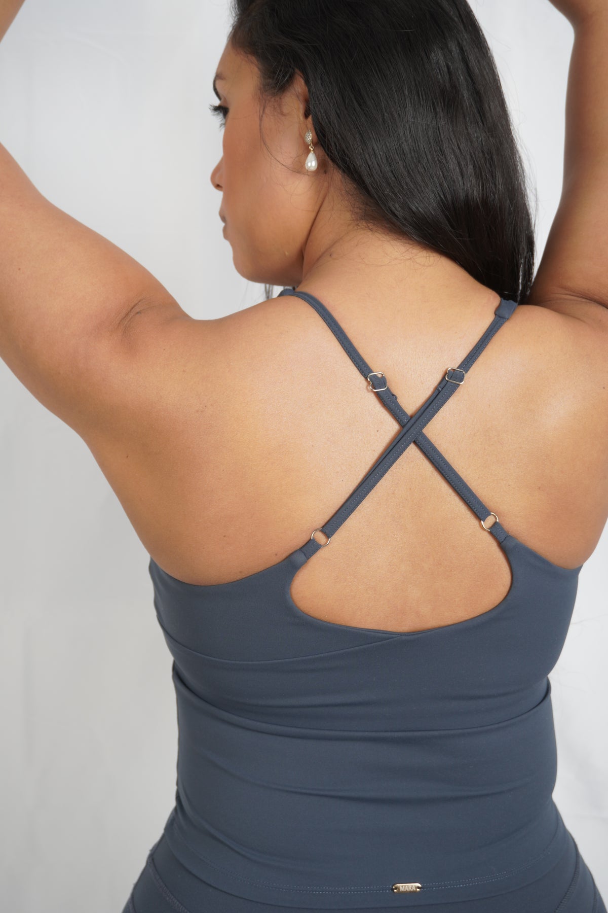 Juliana top - storm